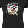 Women's - Disney - Ski With Me Fitted Graphic T-Shirt - 2 of 3