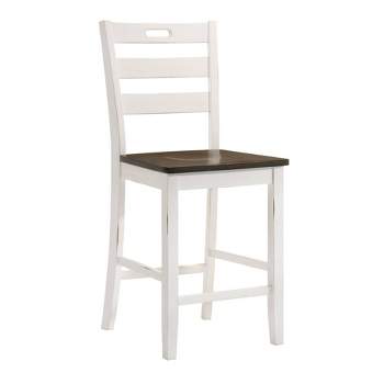 2pk Danforthe Ladder Back Counter Height Chairs - HOMES: Inside + Out