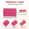 Unique Bargains Satin Fabric Quilting Hemming Binding DIY Craft Double-Fold Bias Tape - 2 of 4