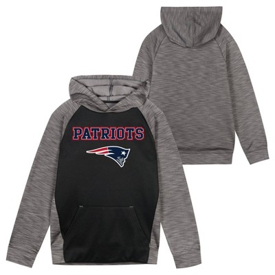 NFL, Tops, New England Patriots Hoodie Womens Grey Sweatshirt Long Sleeve  Logo Size Medium