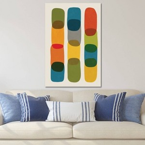 iCanvas Colorful Mid-Century Modern Bold I by EmcDesignLab Canvas Print Wall Art - 1 of 3