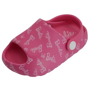 Barbie Toddler Girls' Cloud Slide Sandals - 1 of 4