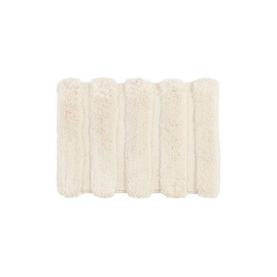 Tufted Pearl Channel Solid Bath Rug