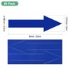 Unique Bargains PVC Self Adhesive Arrow Sticker 20 Pcs - 3 of 4