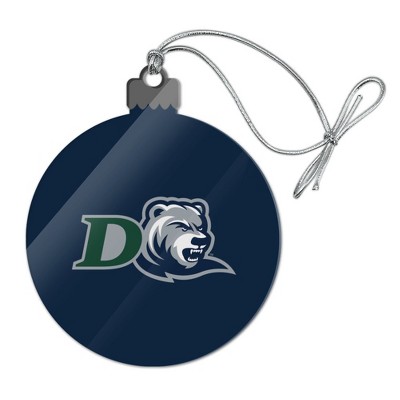 Drew University Primary Logo Acrylic Christmas Tree Holiday Ornament