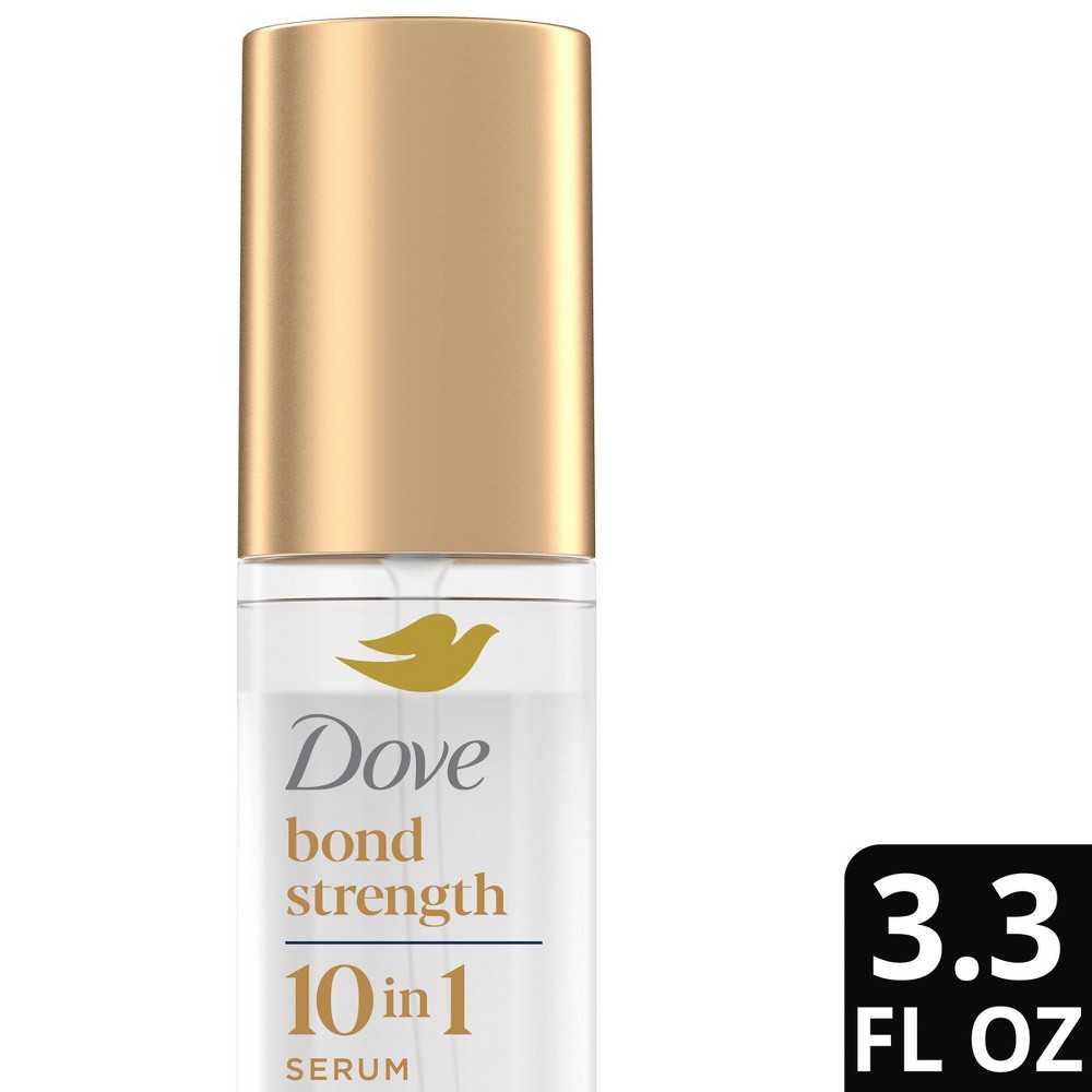 BUNDLE OF 2 Dove Beauty Bond Shield Leave-In Silk Hair Serum - 3.3oz