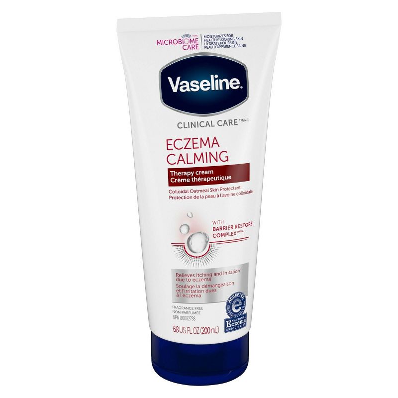 Vaseline Clinical Care Eczema Calming Hand and Body Lotion Tube Unscented - 6.8oz, 5 of 7