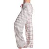 Just Love Womens Buffalo Plaid Knit Jersey Pajama Pants Buffalo Check Cotton PJs - 2 of 3