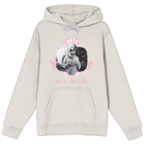 White Lotus Tanya Mcquoid You've Got This Long Sleeve Sand Adult Hooded  Sweatshirt : Target