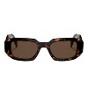 Prada PR 17WS 2AU8C1 Womens Rectangle Sunglasses Tortoise 49mm - 2 of 3