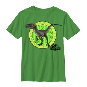 Boy's Jurassic World Velociraptor DNA T-Shirt - 1 of 3