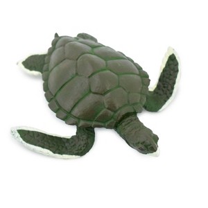 Collectible Wildlife Gifts | Turtle, Green Sea Turtle, Museum Quality, Hand Painted, Rubber Reptile, Realistic Toy Model, Gift,   4"   CH319 BB131 - 1 of 4