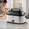 VEVOR Electric Roaster Oven, 26 QT Turkey Roaster Oven with Self-Basting Lid,1450W Roaster Oven with Defrost & Warm Function, Adjustable Temperature - 2 of 4