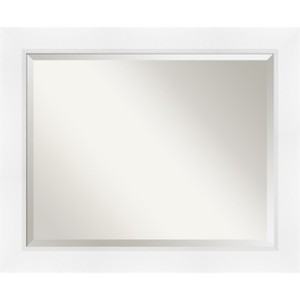 Amanti Art Sloped Beveled Framed Bathroom Vanity Wall Mirror - 1 of 4