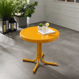 HomeStock Griffith Outdoor Metal Side Table - 1 of 4