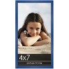 PosterPalooza | Photo Size Classic Modern Blue Frame - UV Acrylic, Foam Board Backing, Hanging Hardware - 2 of 4