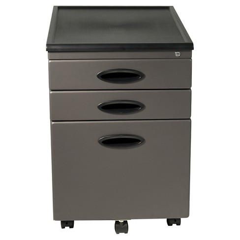 Element Mobile File Cabinet Pewter Studio Designs Target