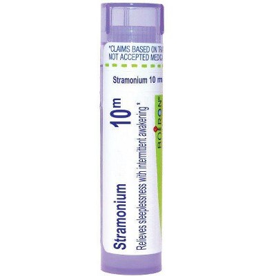 Stramonium 10M by Boiron Homeopathic Single Medicine For Stress & Sleep  -  80 Pellet