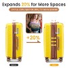 Kumasinova Premium PP Hardshell Suitcase Sets,4 Pcs Expandable Lightweight Spinner Luggage with TSA Lock,Airline-Approved,14/20/24/28" - 4 of 4