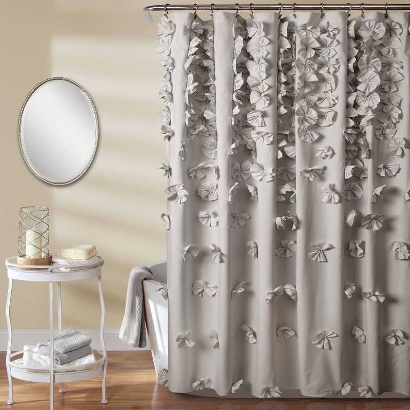 72"x72" Riley Shower Curtain - Lush Décor, 1 of 8