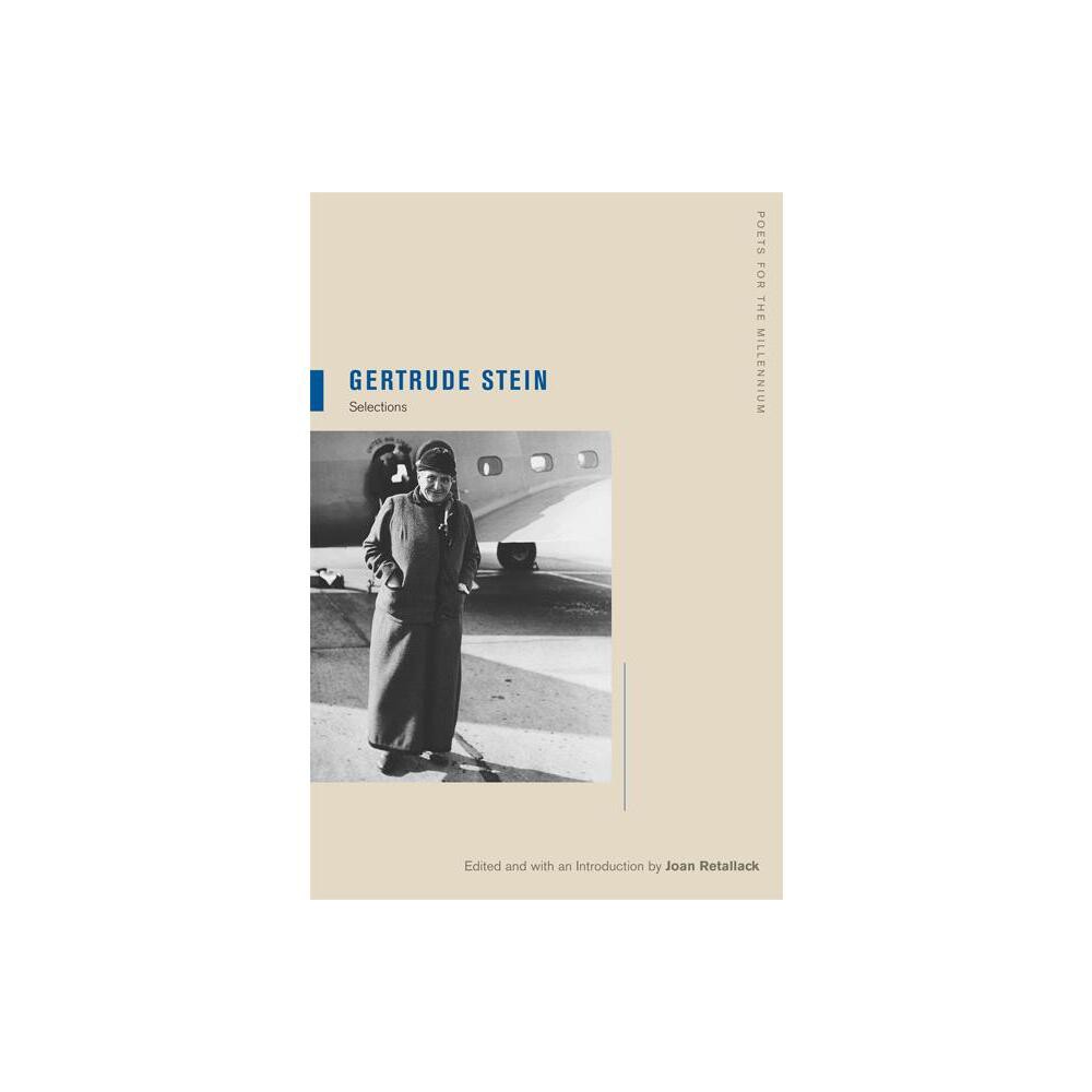 Gertrude Stein - (Poets for the Millennium) (Paperback)