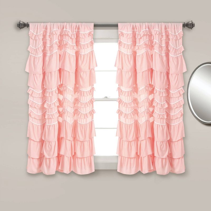 Kemmy Window Curtain Panel Single - Lush Décor, 1 of 12