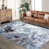 Machine Washable Non-Slip Rubberback Runner Modern Abstract Geometric Print Carpet Traditional Area Rug for Hallway,Bedroom,Living Room - 2 of 4