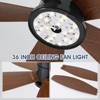 48" Low Profile Ceiling Fan with 5 ABS Blades - 3 of 4