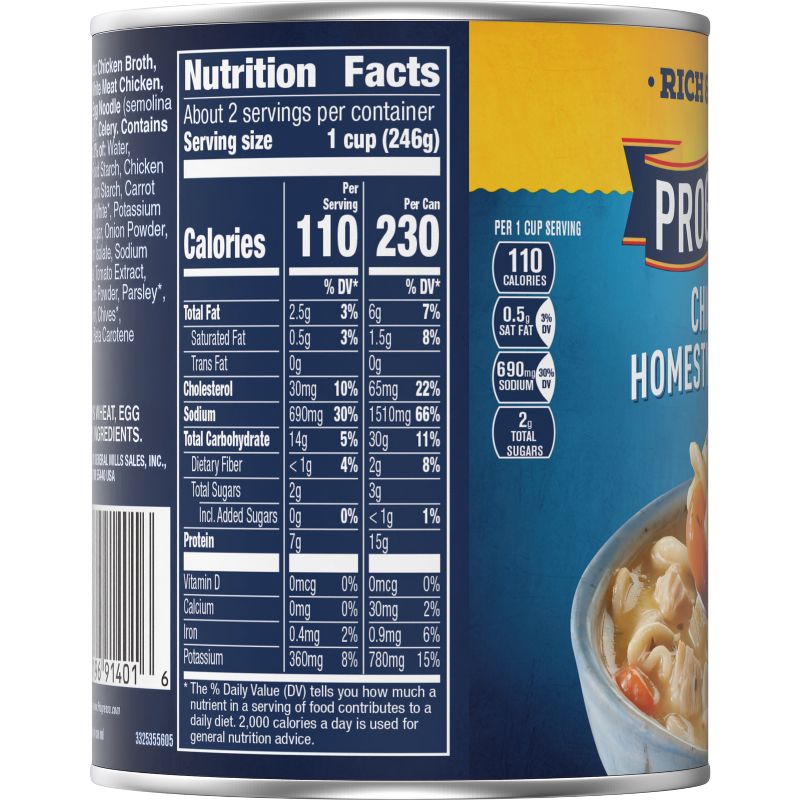 Progresso Rich &#38; Hearty Chicken &#38; Homestyle Noodle Soup - 19oz, 6 of 13