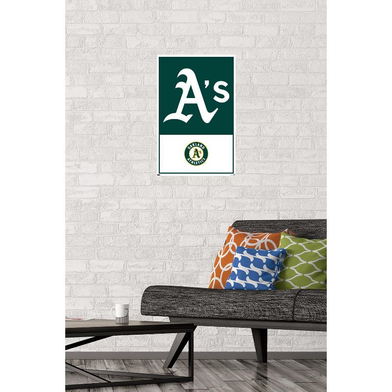 Trends International MLB Oakland Athletics - Logo 22 Unframed Wall Poster Prints, 2 of 7