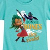 Girls' - Santiago of the Seas - Bonnie Bones Queen of the Pirates Fitted Short Sleeve Graphic T-Shirt - 2 of 4