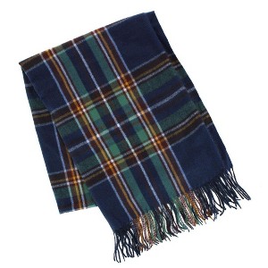 CTM  Classic Plaid Soft Winter Scarf with Fringe - 1 of 3