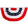 Briarwood Lane 4th of July Patriotic Bunting 72" X 36" (Set of 3 1x1 For 4th of July Bundle - 2 of 4