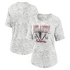 NFL Atlanta Falcons Women's Oatmeal Heather Rolled Sleeve T-Shirt - 3 of 3