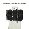Luupatchy 18.1" Anti-Theft Travel Backpack with Separate Shoe Compartment & Convertible Duffel Design,Travel Bag for Business, Hiking, Camping - 3 of 4