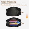 Unique Bargains Oxford Patchwork Style Pencil Pouch with Large Capacity for Office Supplies 1 Pc - 4 of 4