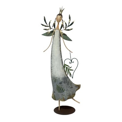 VIP Metal 32.25 in. Multicolor Flower Fairy Decor