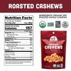 Mavuno Harvest Organic Dry Roasted Cashews, a Delicious Vegan Healthy Snack Packed with Vitamins and Bursting with Flavor - 1 LB Bag - 4 of 4