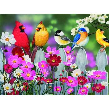 Sunsout Songbirds and Cosmos 500 pc   Jigsaw Puzzle 30448