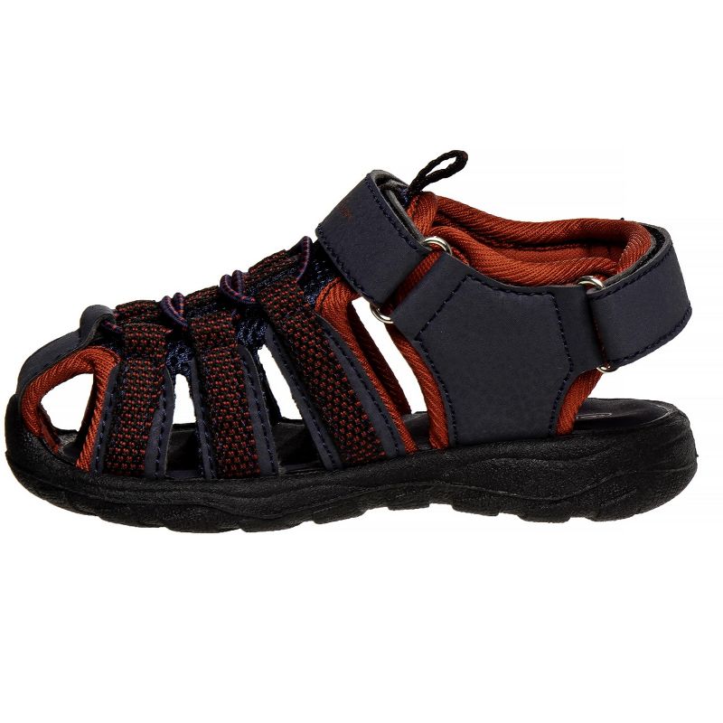 Beverly Hills Polo Club Boys Closed Toe Sport Sandals Summer Shoes for Walking Hiking Outdoor (Little Kid), 2 of 8