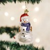 Old World Christmas Blown Glass Ornament for Christmas Tree, Happy Snowman - 2 of 2