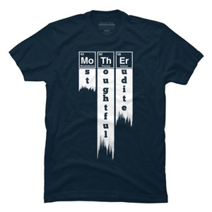 Men's Design By Humans Mother Most Thoughtful Erudite Periodic Table By Yernar T-Shirt - 1 of 2