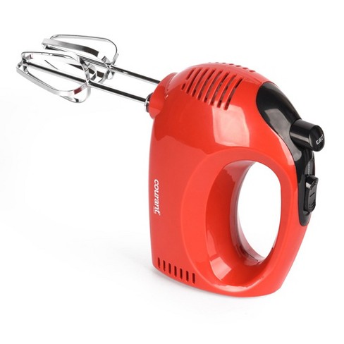 Dash 3-Speed SmartStore Hand Mixer in Red