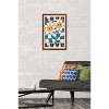 Trends International Smile Face - Love Flowers Framed Wall Poster Prints - 2 of 4