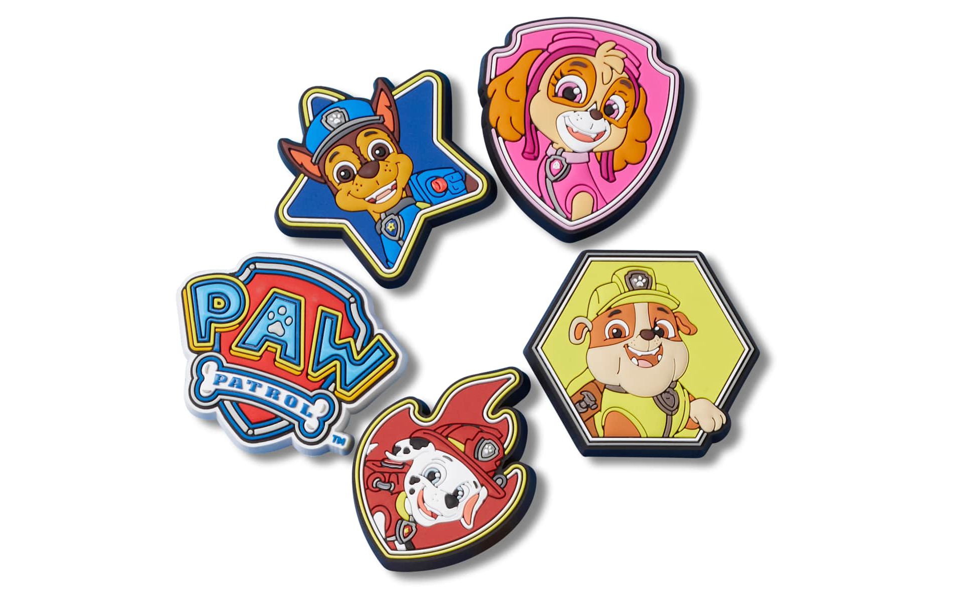 Crocs Jibbitz Paw Patrol Shoe Charms 5-Pack