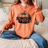 Simply Sage Market Pumpkin Season Sparkles Distressed Garment Dyed Long Sleeve - 2 of 4