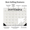 TF Publishing July 2025 - June 2026 Floral Large Desk Pad Monthly Blotter Calendar - 3 of 4