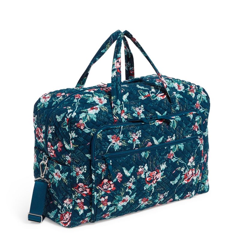 Vera Bradley Women's  Cotton Grand Weekender Travel Bag, 3 of 12