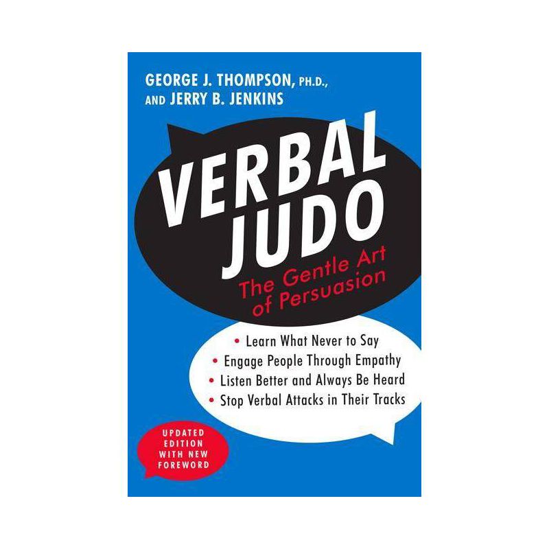 Verbal Judo - by  George J Thompson (Paperback), 1 of 2