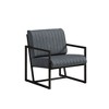 NicBex Modern Accent Chair Armchair with Metal Frame PU Leather Lounge Chair for Living Room, Bedroom, Office, Studio - 3 of 4